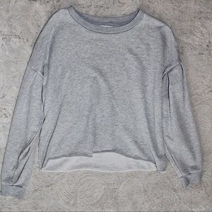 American Eagle Gray “Sweatshirt” Sweater